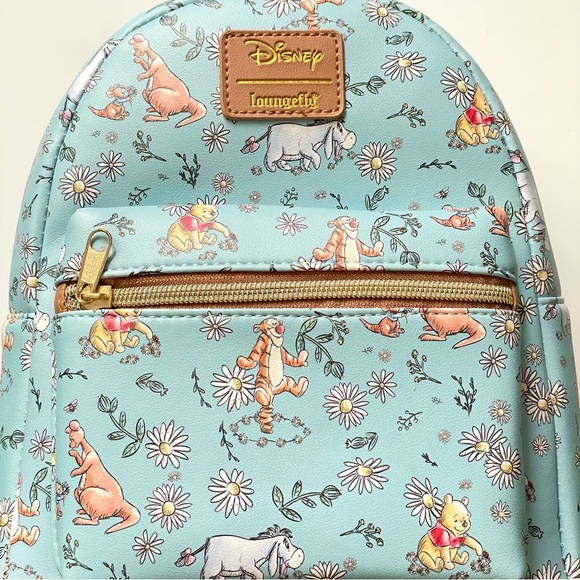 Loungefly Disney Winnie The Pooh Daisies Mini Backpack - Picture 5 of 6